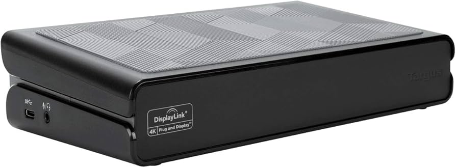 Targus DOCK177 USB-C Docking Station, Refurb, ** Dock only - No Power Supply or Leads **
